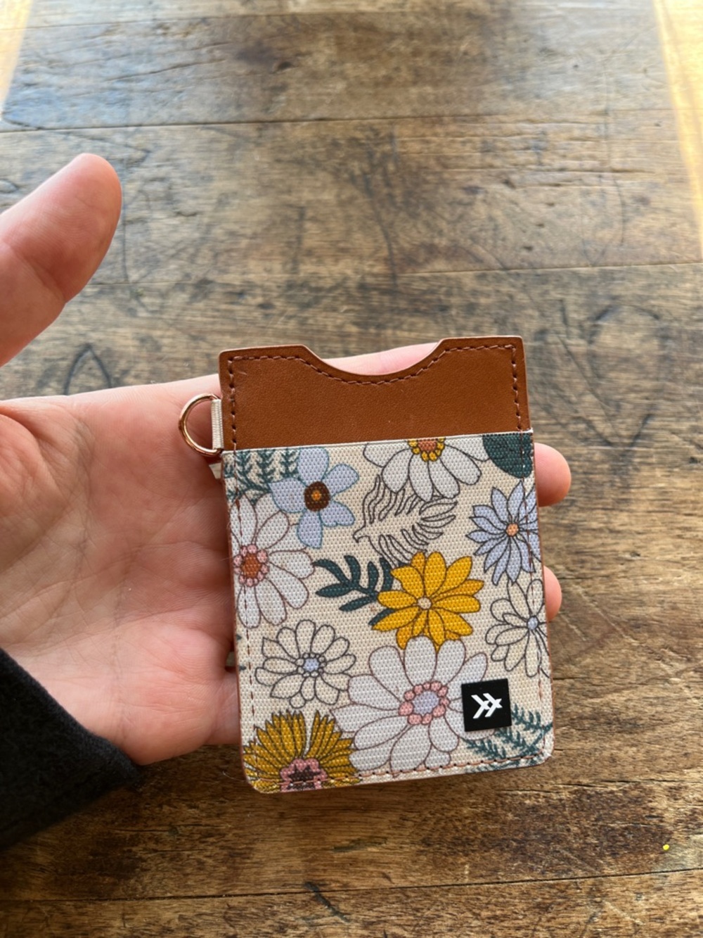Floral Thread Wallet - Picture 4 of 4